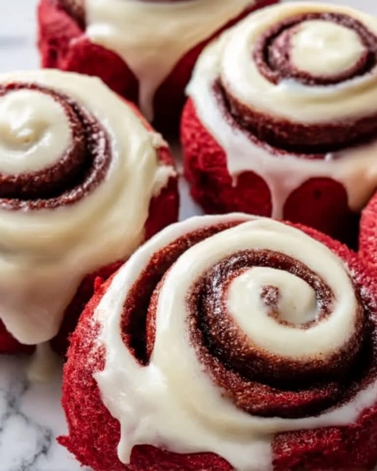 Red Velvet Cinnamon Rolls Recipe