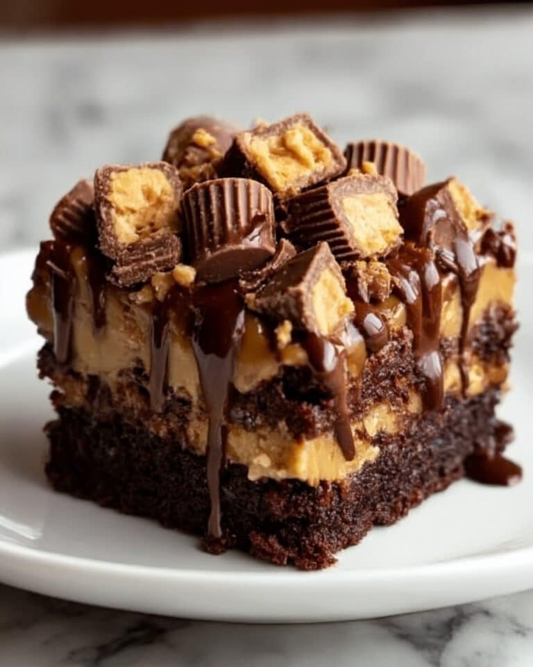 Peanut Butter Cup Dump Cake Recipe