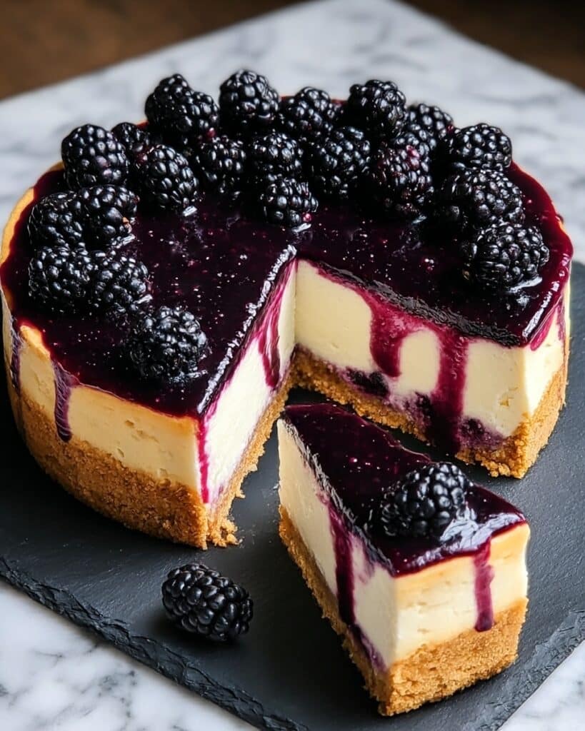 Blackberry Cheesecake Recipe