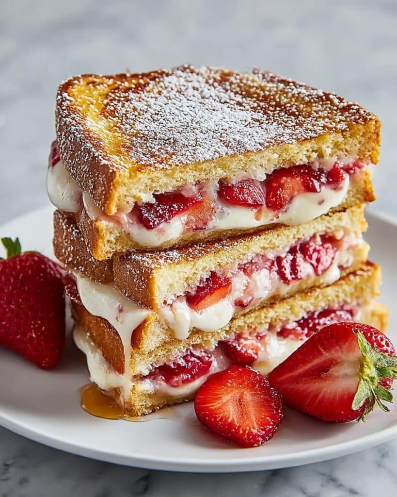 Strawberry Stuffed French Toast Recipe