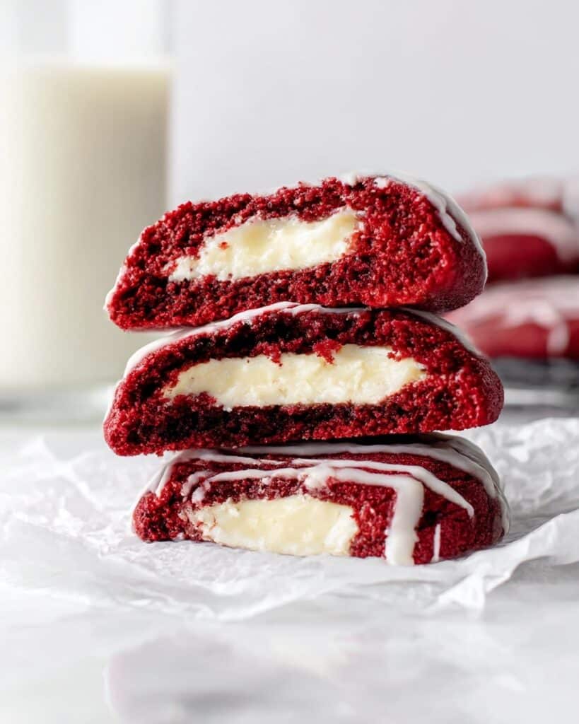 Red Velvet Cheesecake Cookies Recipe