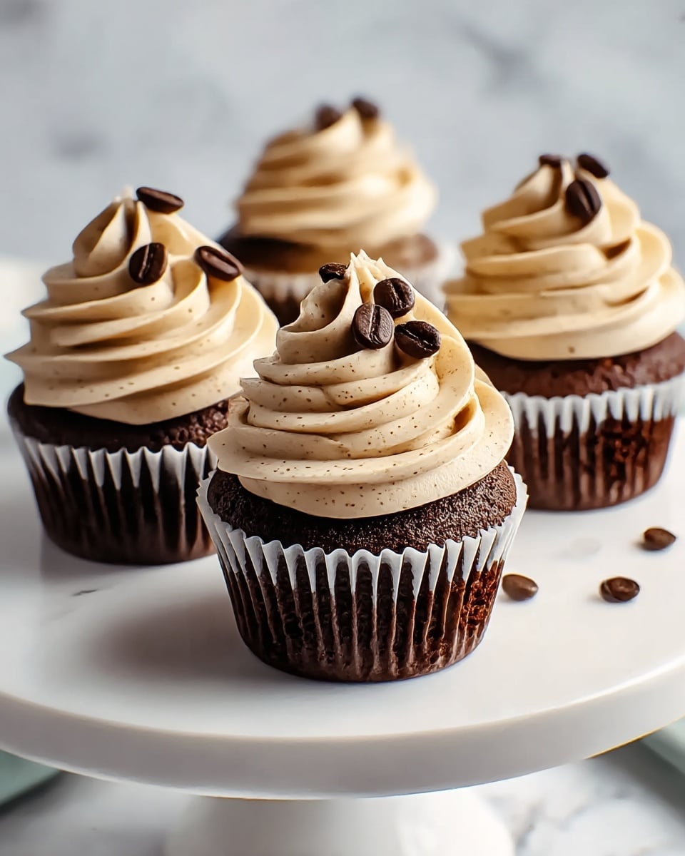 Espresso Cupcakes with Espresso Frosting Recipe