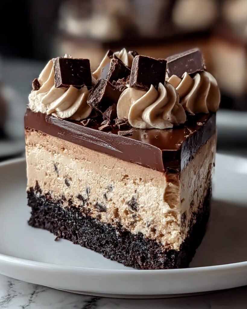 Triple Chocolate Cheesecake Decadent Layered Dessert Recipe