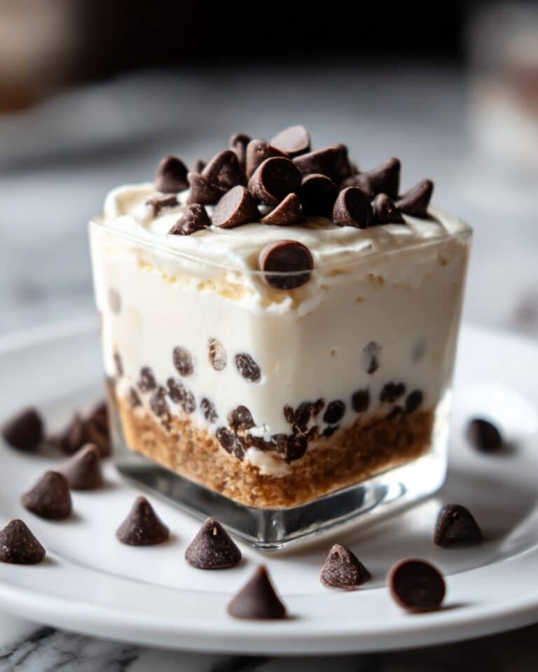 Chocolate Chip Cookie Layered Pudding Dessert Recipe