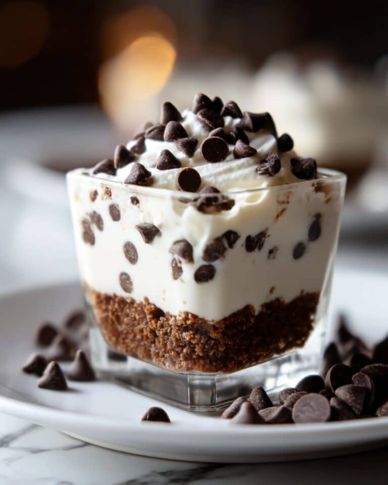 Chocolate Chip Cookie Layered Pudding Dessert Recipe