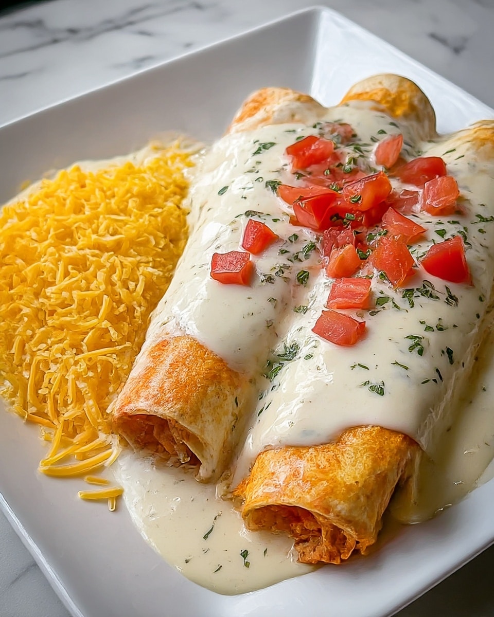 Queso Chicken Enchiladas for a Quick and Cheesy Dinner Delight Recipe