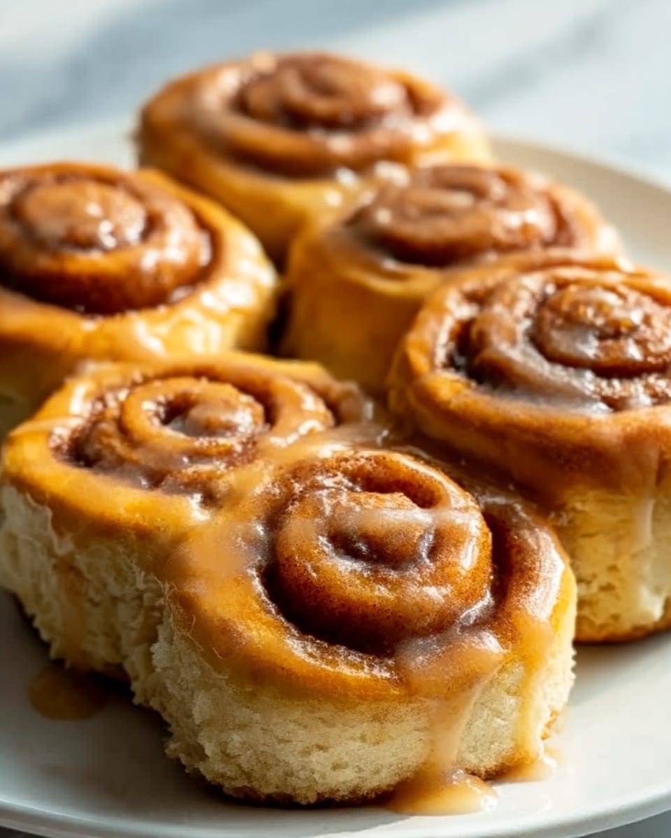 Biscoff Cookie Butter Cinnamon Rolls Recipe - Recipe Image