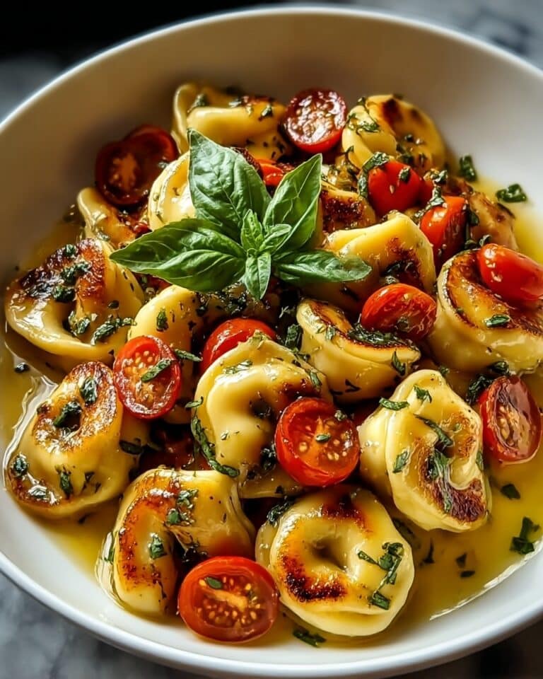 Indulgent Cowboy Butter Garlic Chicken Tortellini Delight Recipe