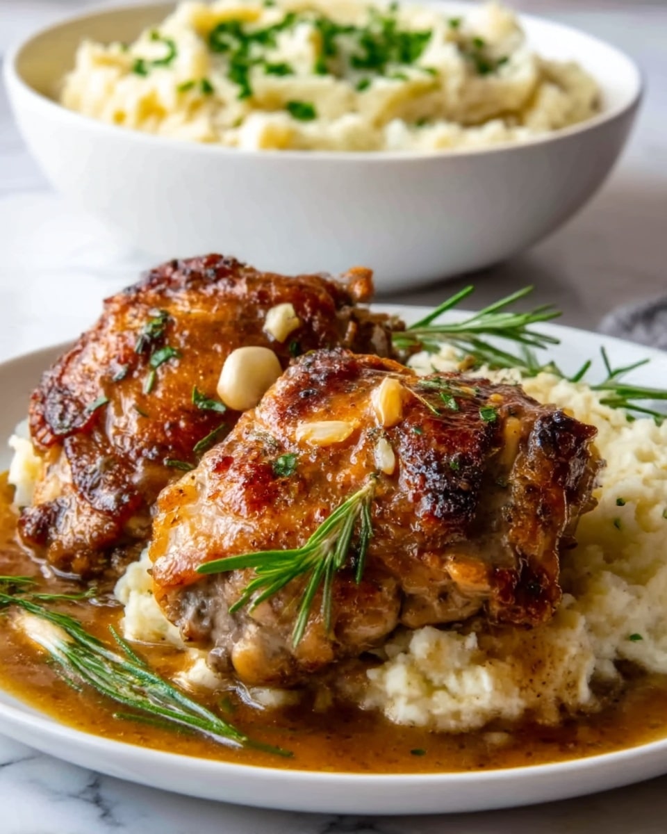 Garlic Rosemary Beef Pot Roast with Creamy Risotto Recipe