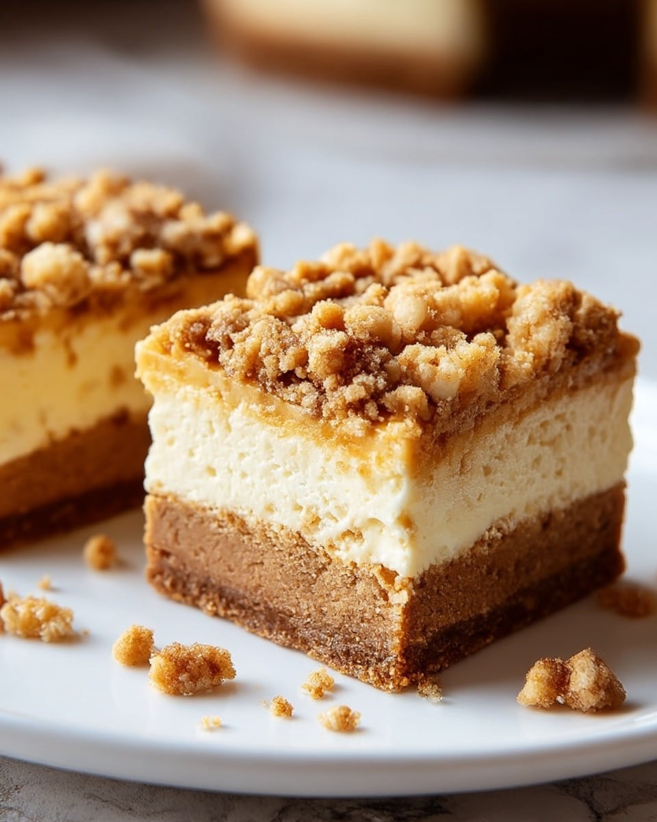 Irresistible Crunchy Butterfinger Crunch Cheesecake Bars Recipe