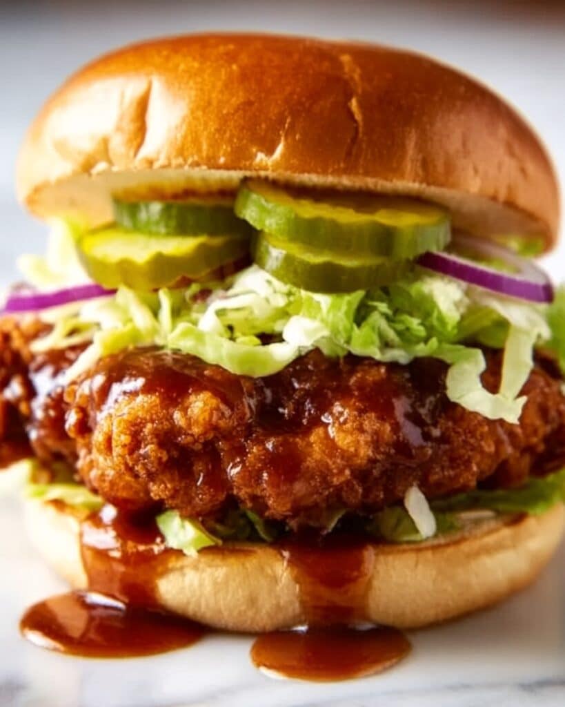 Hot Honey Chicken Sandwich Recipe