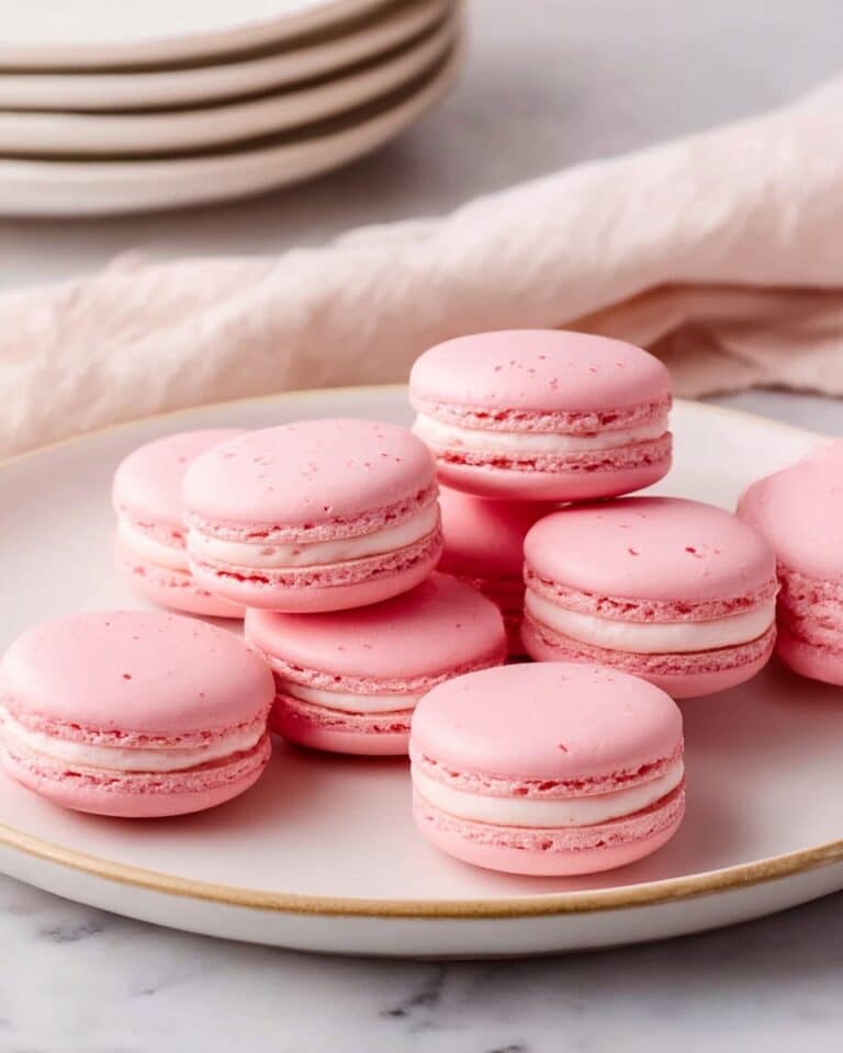 Perfect Vanilla and Almond Macarons with Creamy Butter Filling Recipe