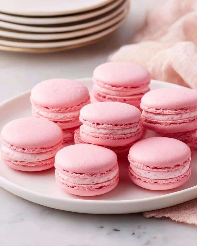 Decadent Vanilla Buttercream Macarons Recipe