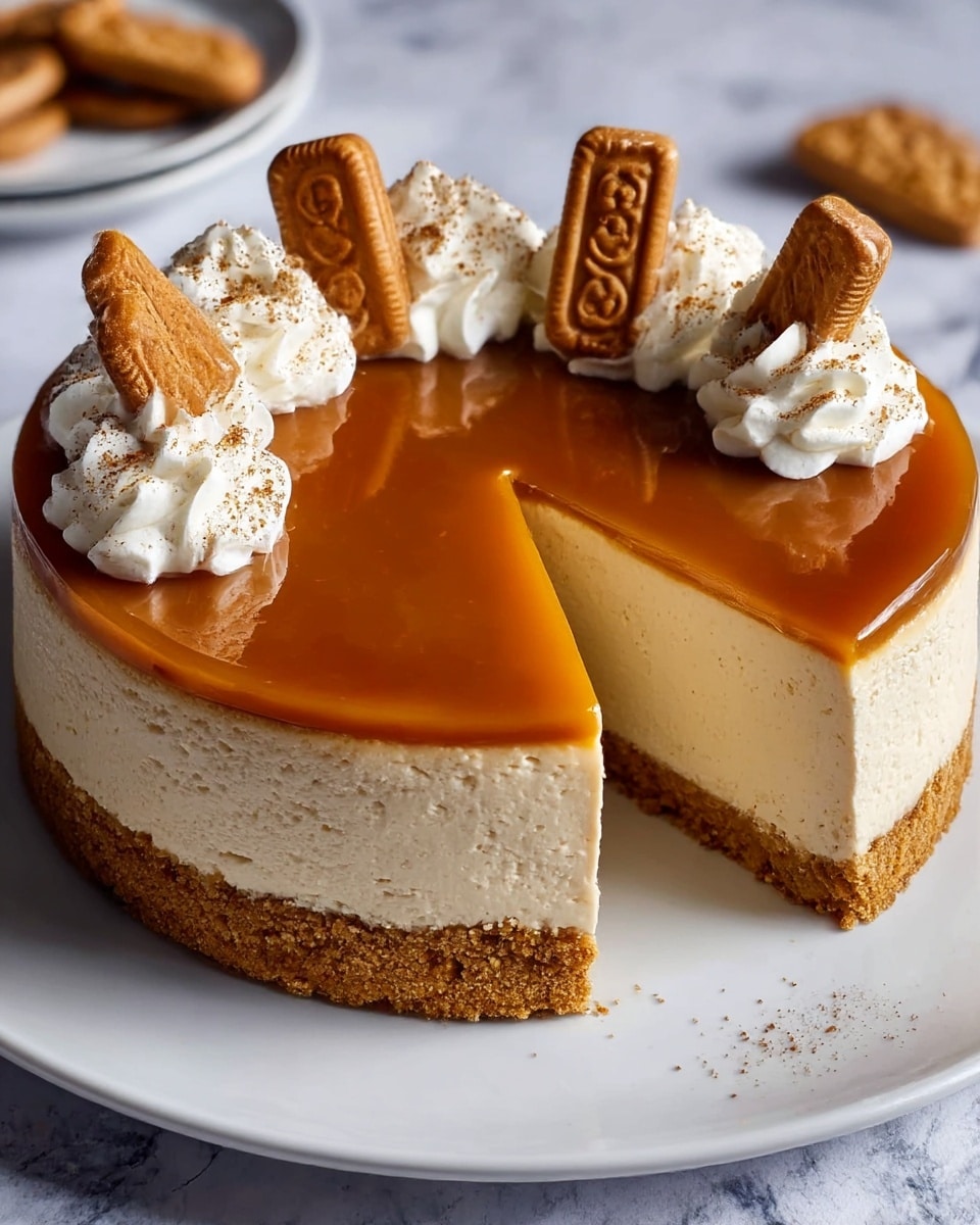 No-Bake Biscoff Cheesecake Recipe