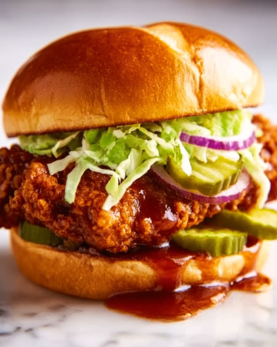 Hot Honey Chicken Sandwich Recipe