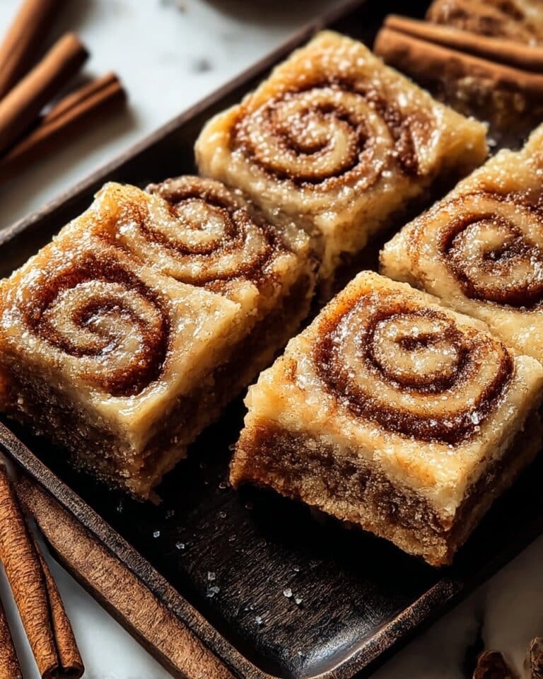 Irresistibly Chewy Cinnamon Swirl Snickerdoodle Blondies Recipe