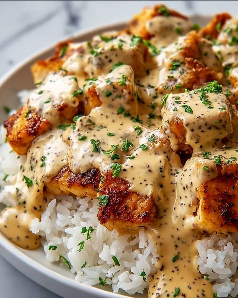 Comforting Smothered Chicken and Rice Recipe