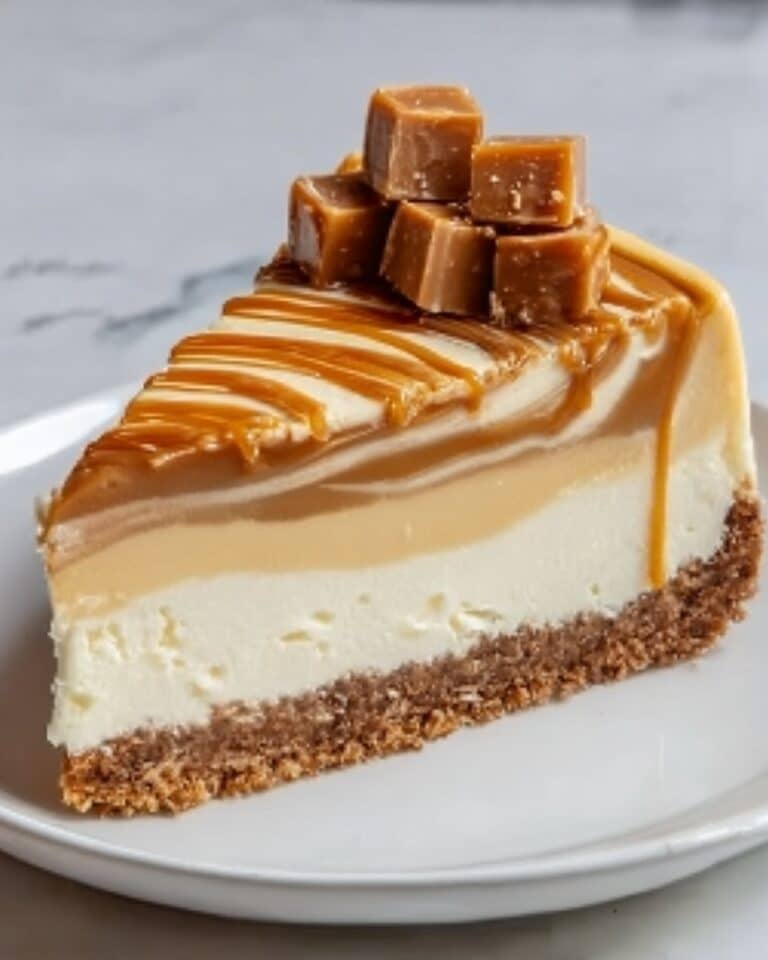Caramel Swirl Cheesecake Recipe