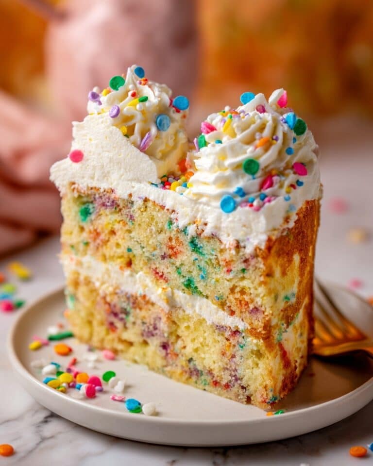 Funfetti Cake Cheesecake Recipe