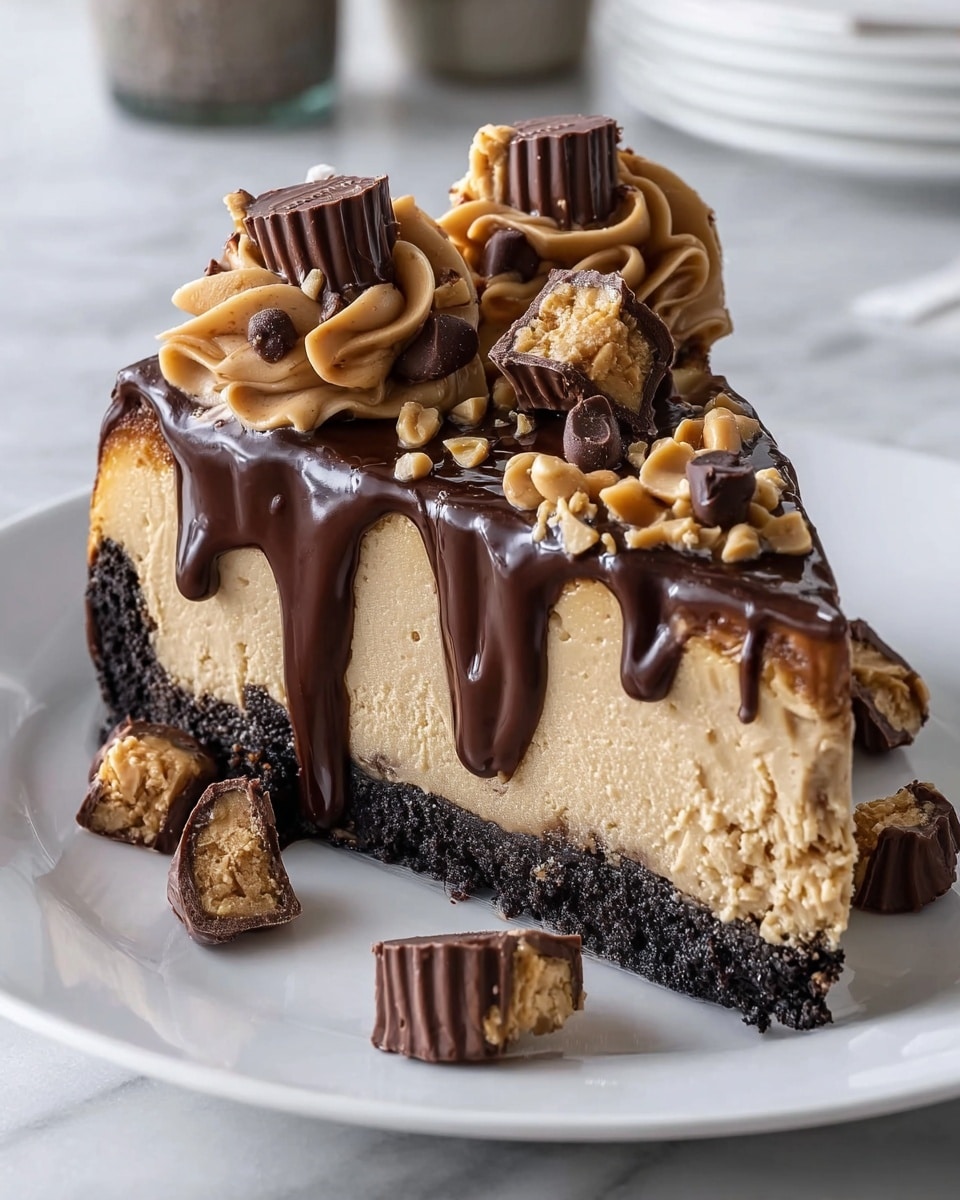Chocolate Peanut Butter Cheesecake Recipe