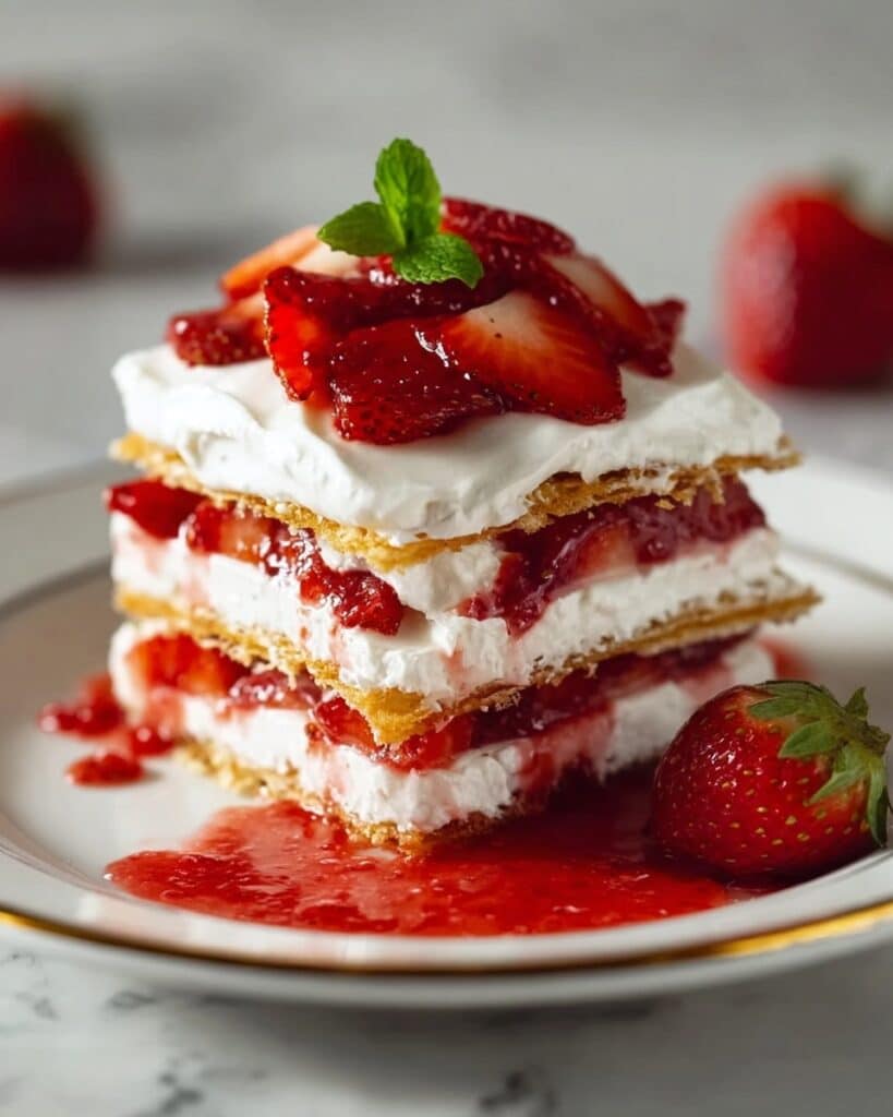 Strawberry Lasagna Recipe