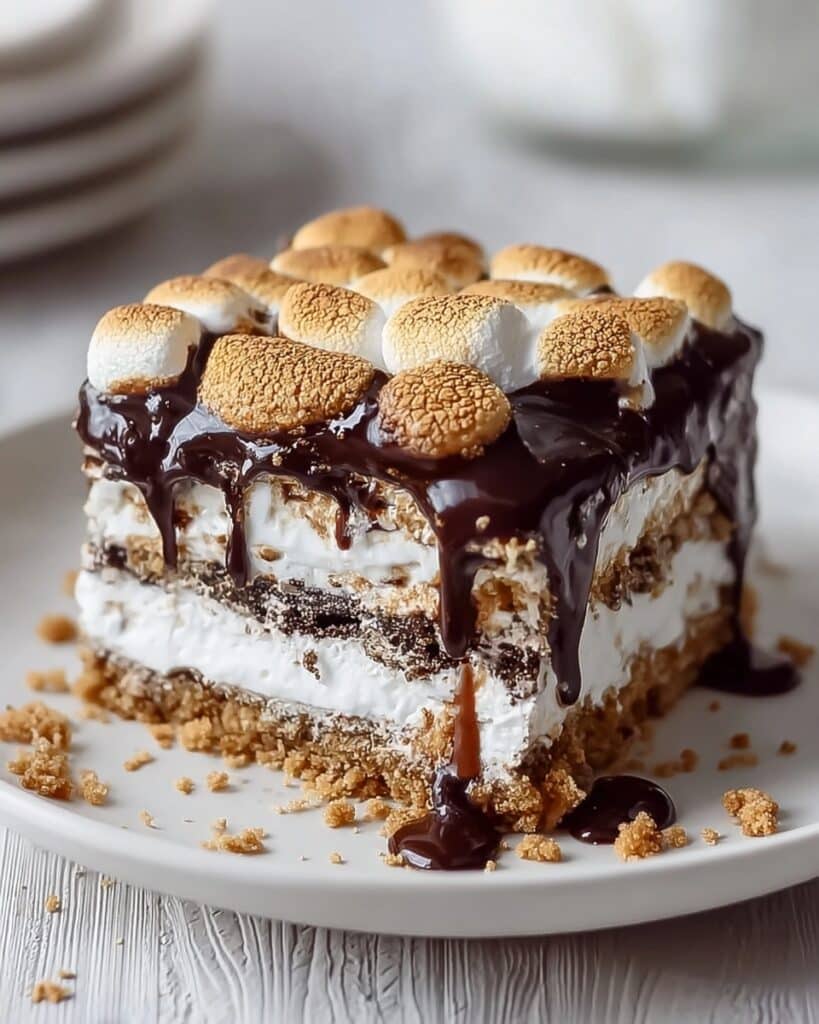 S’mores Icebox Cake Recipe