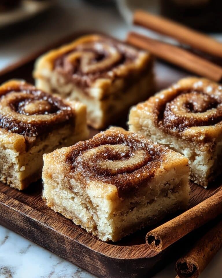 Irresistibly Chewy Cinnamon Swirl Snickerdoodle Blondies Recipe