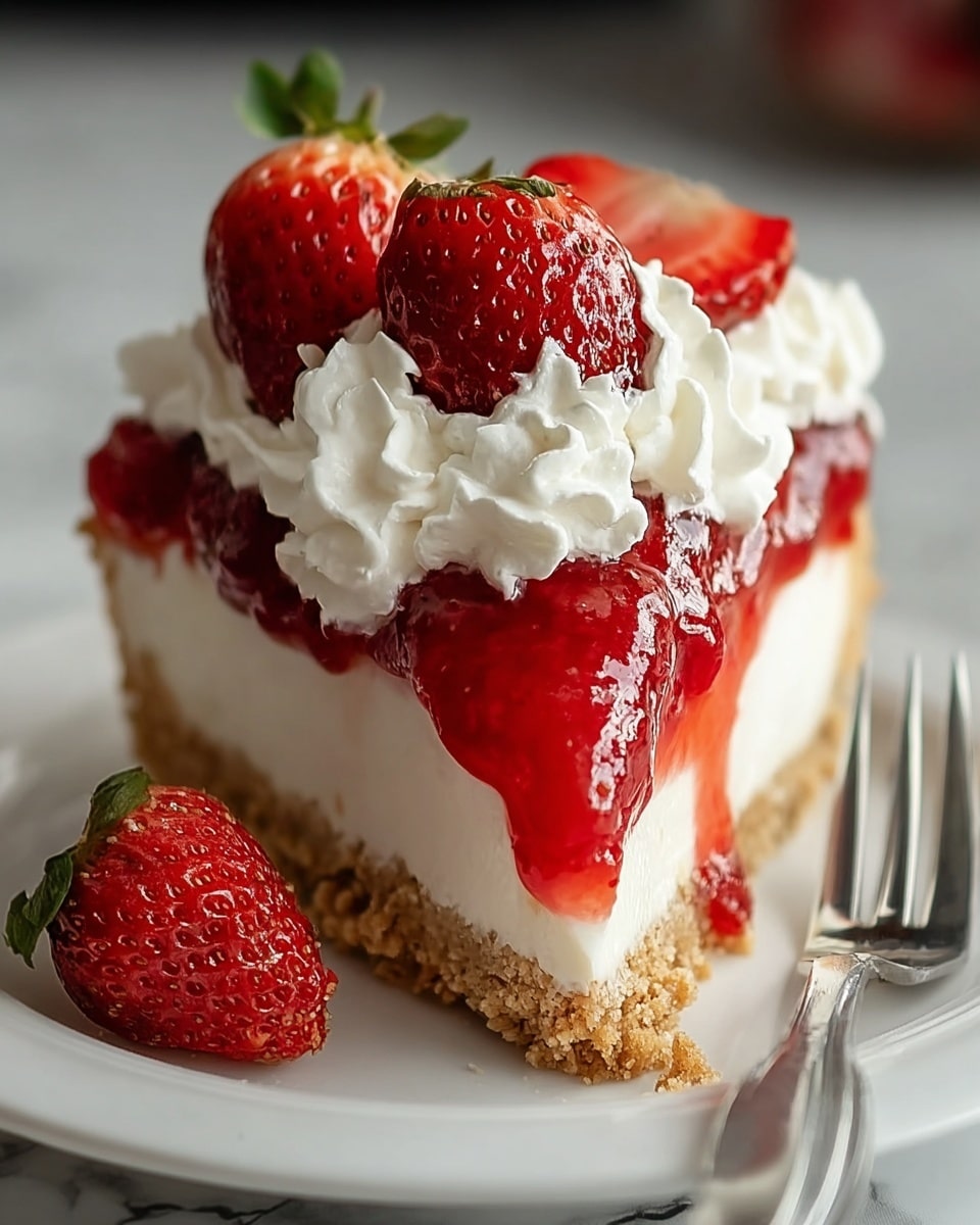 Irresistibly Indulgent Strawberry Crunch Poke Cake Recipe