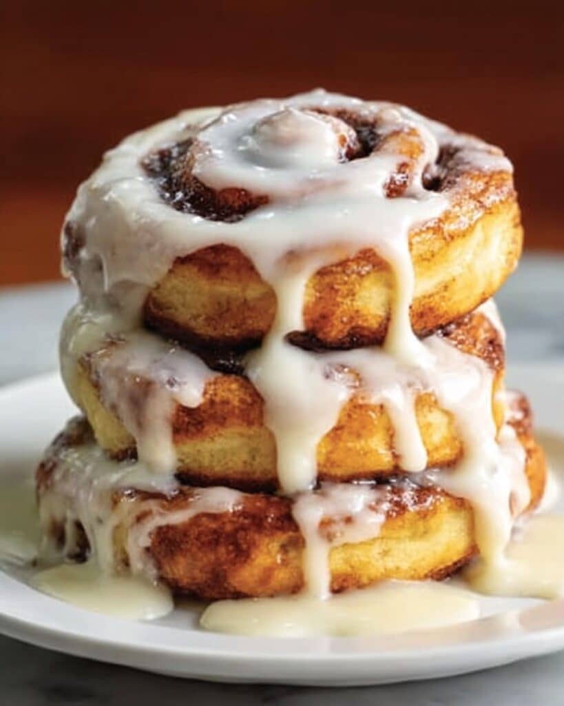 Decadent Cinnamon Roll Pancakes Ready in 30 Minutes Recipe