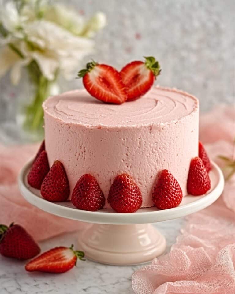 Strawberry Cream Cake Recipe
