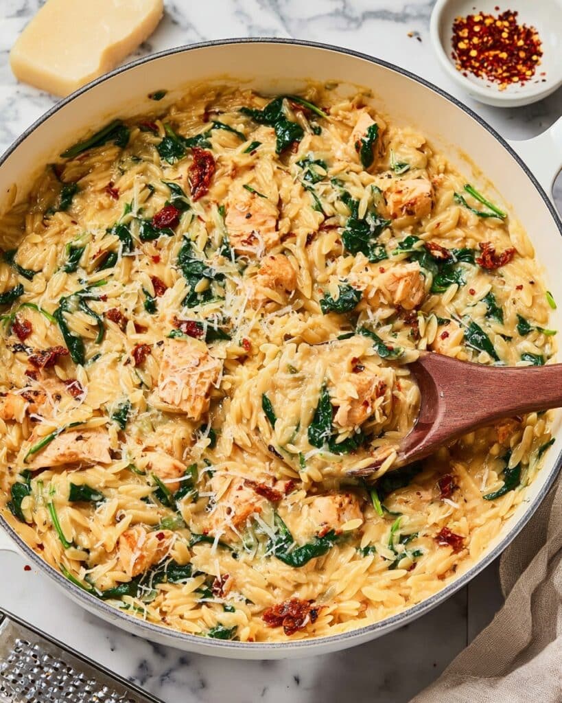 Marry Me Chicken Orzo Recipe