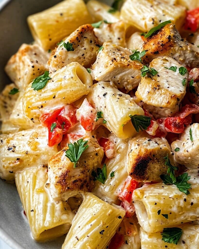 Creamy Cajun Chicken Rigatoni Recipe