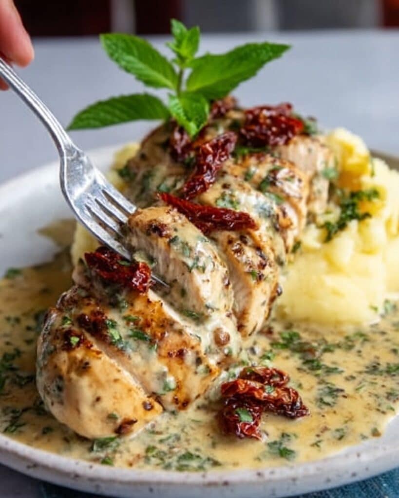 Creamy Garlic Marry Me Chicken Recipe