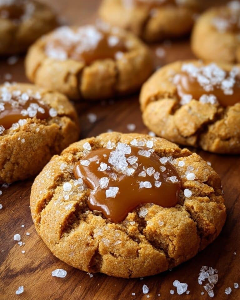 Best Brown Butter Coffee Toffee Cookies with Sea Salt Topping Recipe